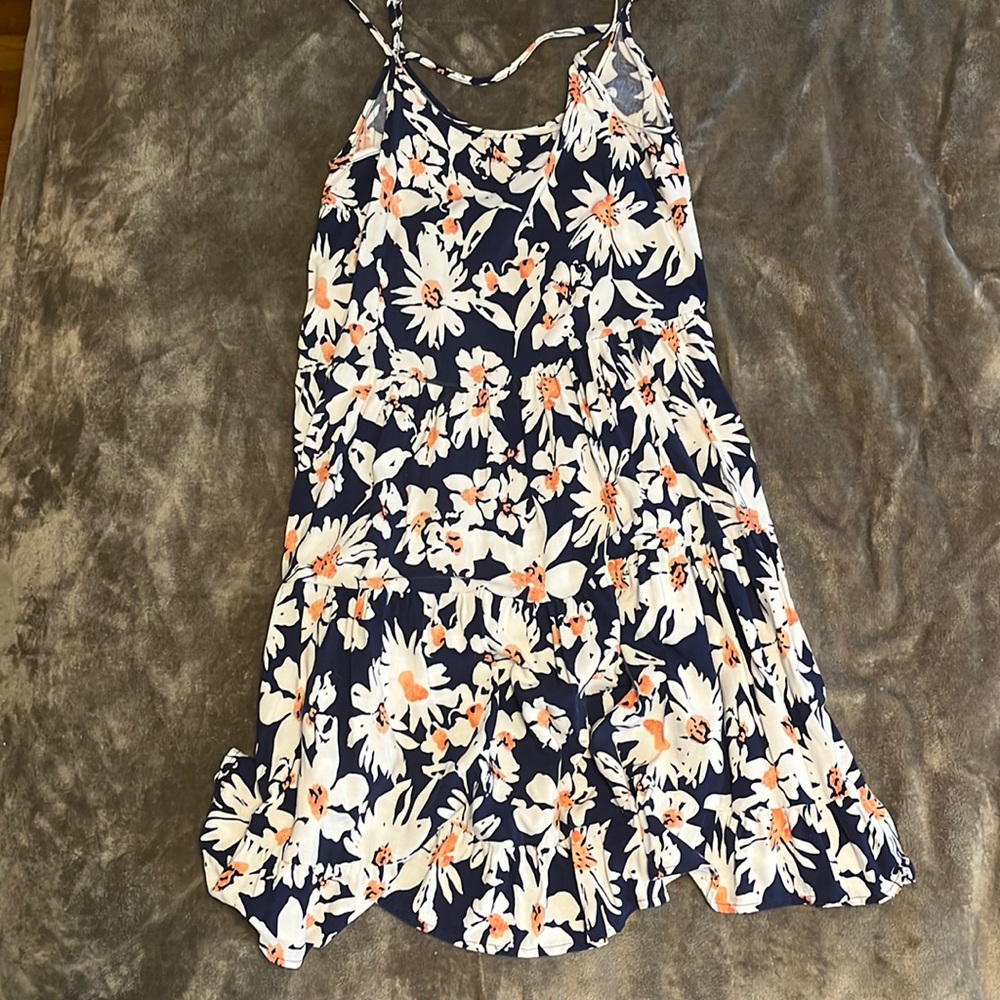 MINE. Floral sundress.